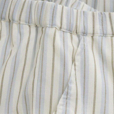 Huttelihut Woven Stripe Silver Sage Bukser m. Foer 2