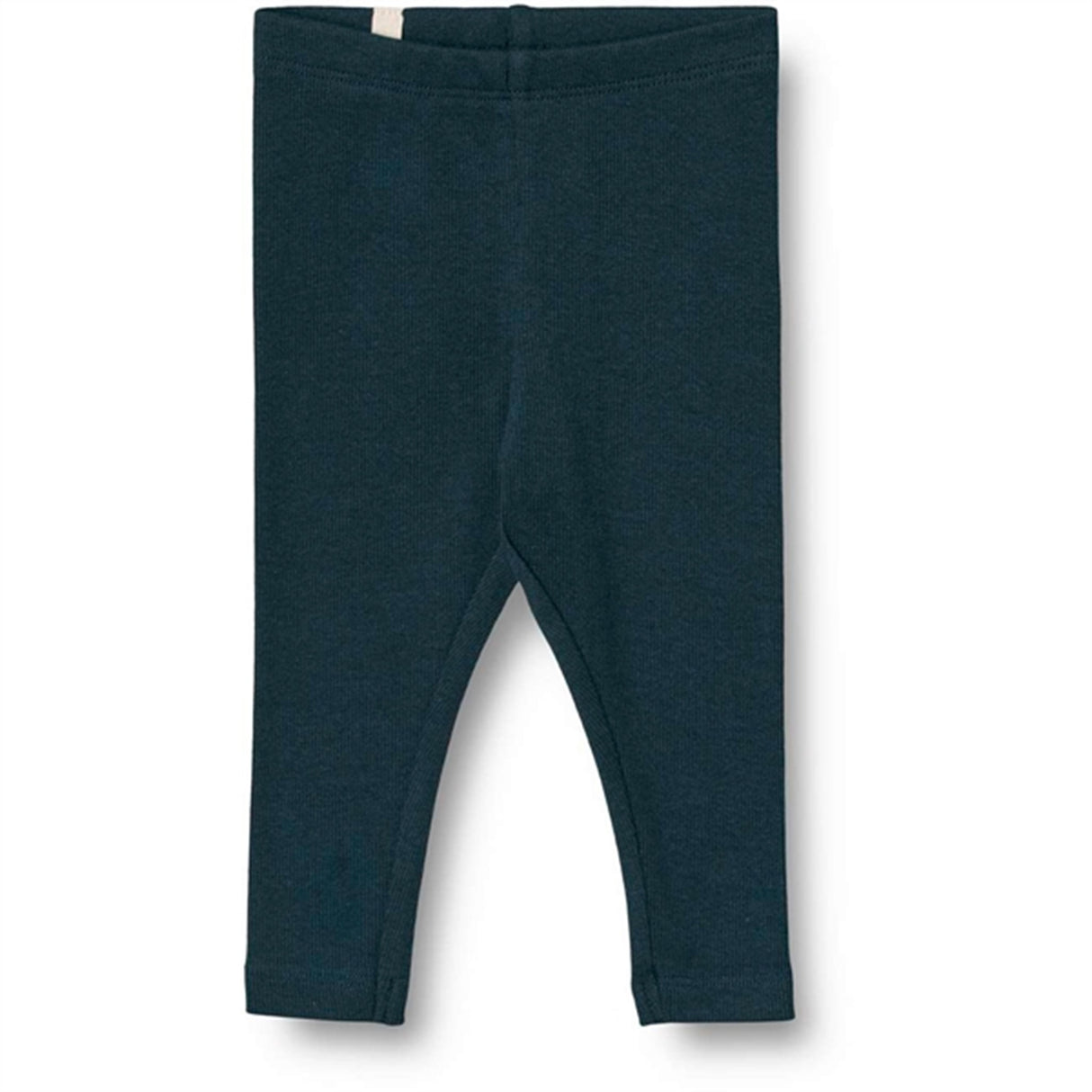 Wheat Navy Rib Leggings