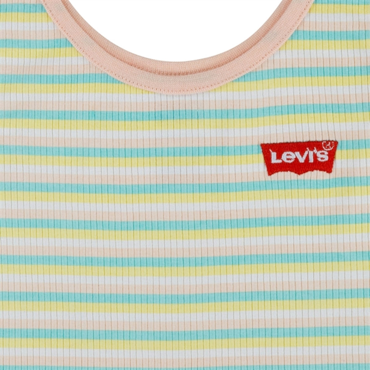 Levi's Ribbed Tank Pale Peach