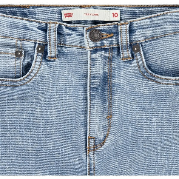 Levi's 726 High Rise Flare Jeans Be Cool Without Destruction