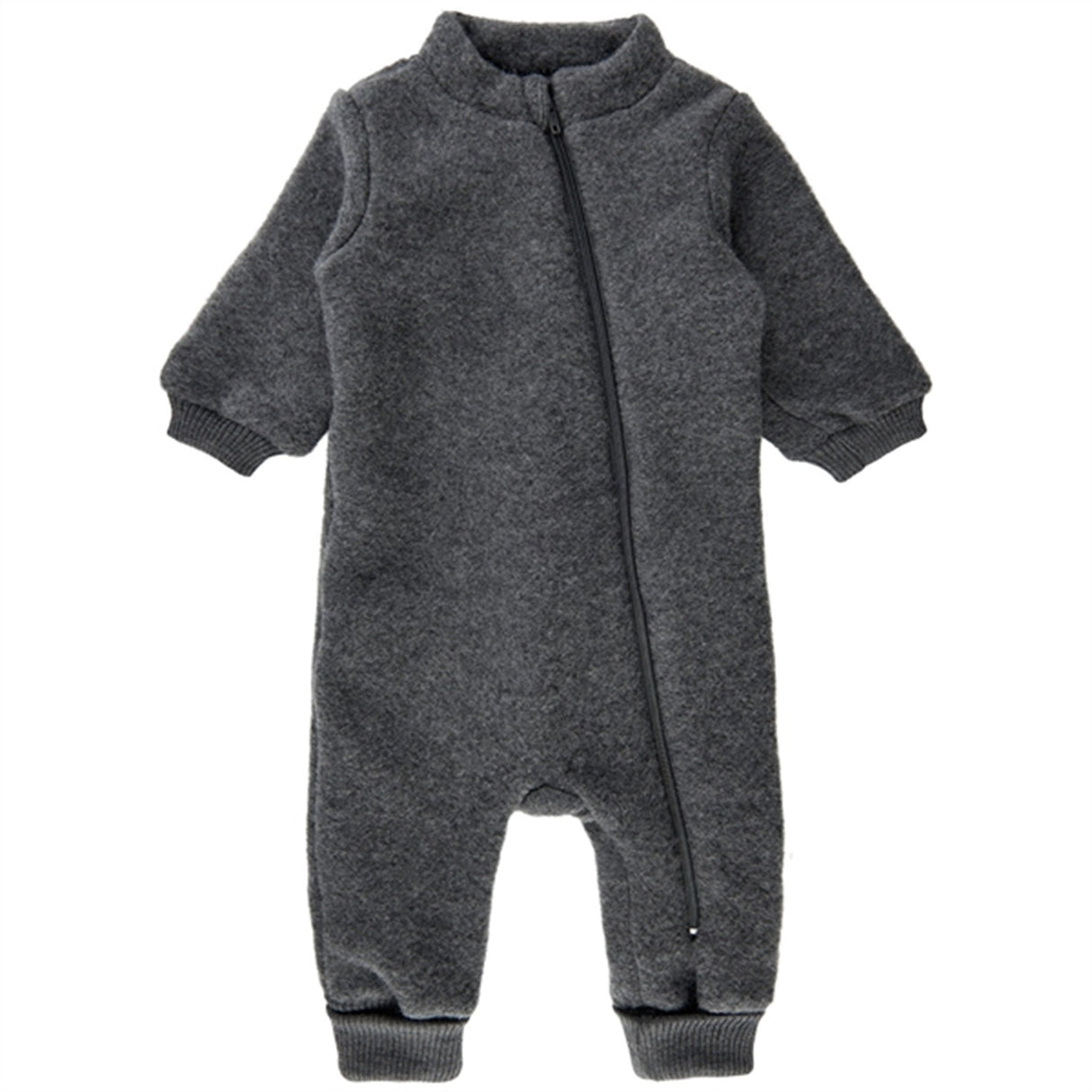 Mikk-Line Uld Heldragt Anthracite Melange