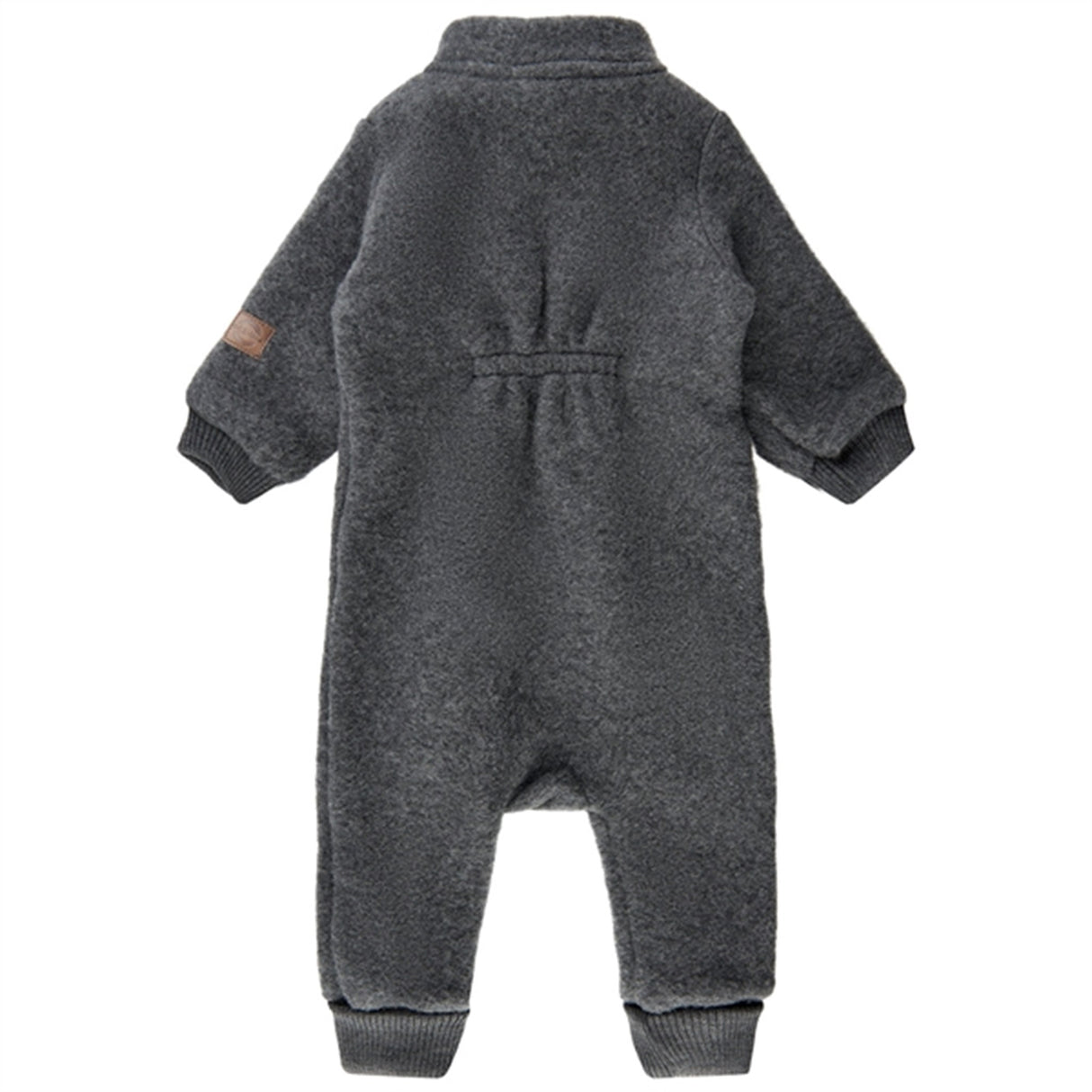 Mikk-Line Uld Heldragt Anthracite Melange