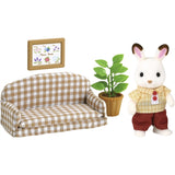 Sylvanian Families® Sæt Med Far Chokoladekanin (Sofa)