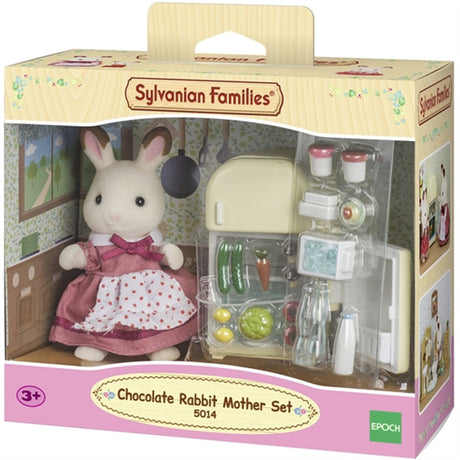 Sylvanian Families® Sæt Med Mor Chokoladekanin (Køleskab)