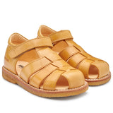 Angulus Sandal M. Velcrolukning Camel