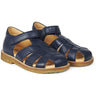 Angulus Sandal M. Velcrolukning Navy