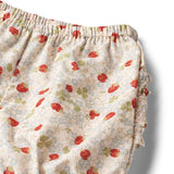 Wheat Rose Strawberries Nappy Bloomers Clara 3