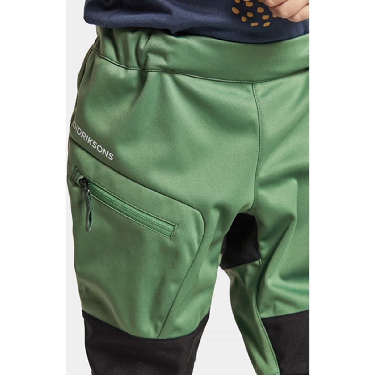 Didriksons Lövet Palm Green Softshell Bukser 6