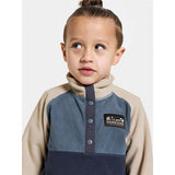 Didriksons Navy Monte Kids Fleece Jakke 3