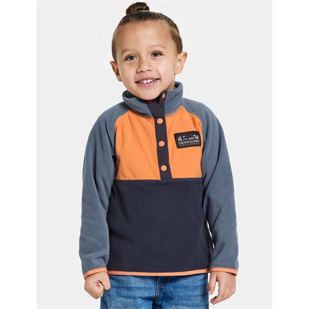 Didriksons Cantaloupe Monte Kids Fleece Jakke 8