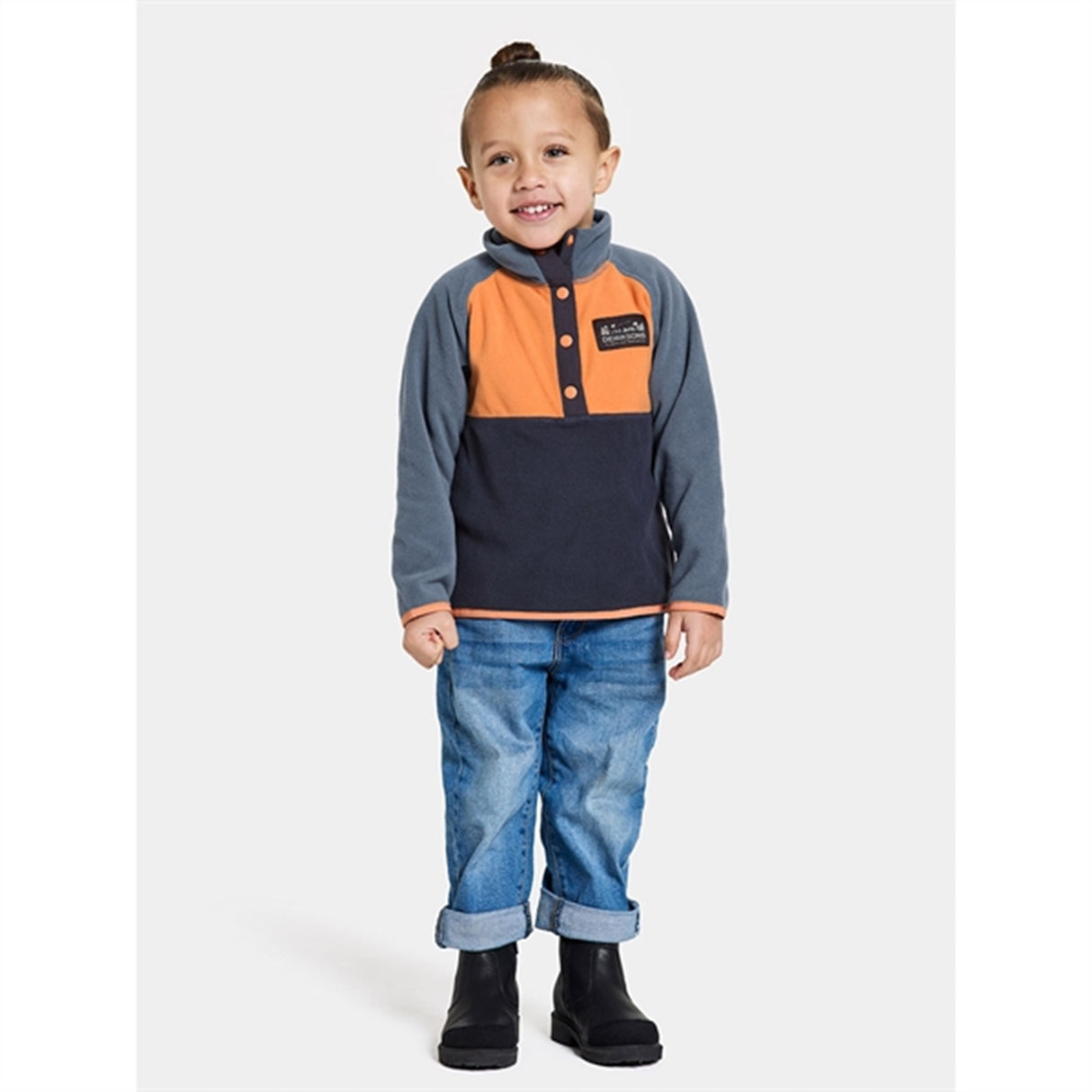 Didriksons Cantaloupe Monte Kids Fleece Jakke 7