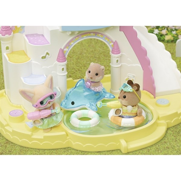 Sylvanian Families® Børnehavevenner - Badebassin Trio