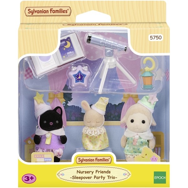 Sylvanian Families® Børnehavevenner - Sleepover Party Trio