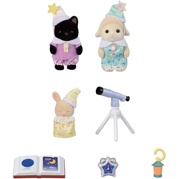 Sylvanian Families® Børnehavevenner - Sleepover Party Trio