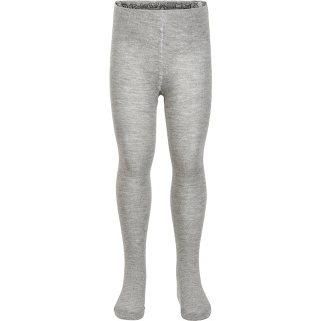 Minymo Light Grey Melange Strømpebukser NOOS