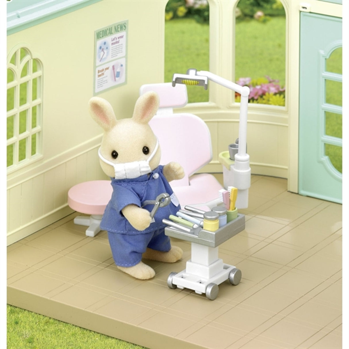 Sylvanian Families® Sæt Til Landsbytandlægen