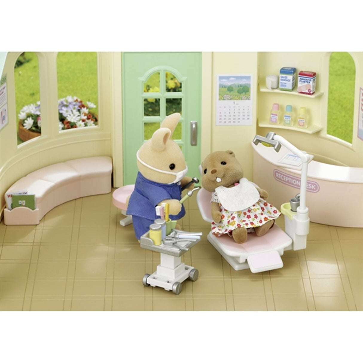 Sylvanian Families® Sæt Til Landsbytandlægen