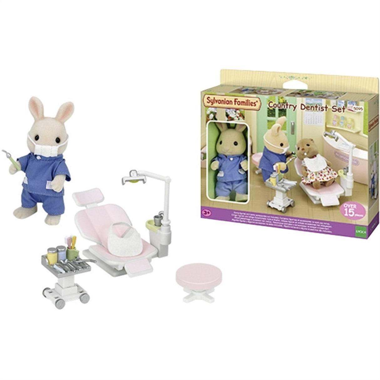 Sylvanian Families® Sæt Til Landsbytandlægen