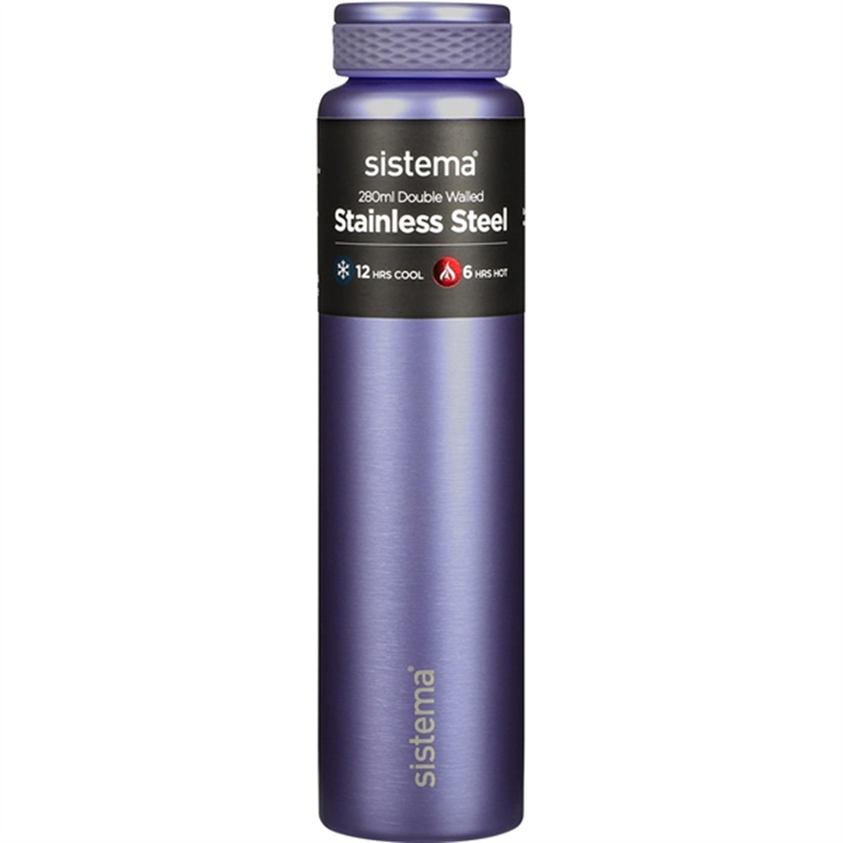 Sistema Stainless Steel Drikkedunk 280 ml Lilla