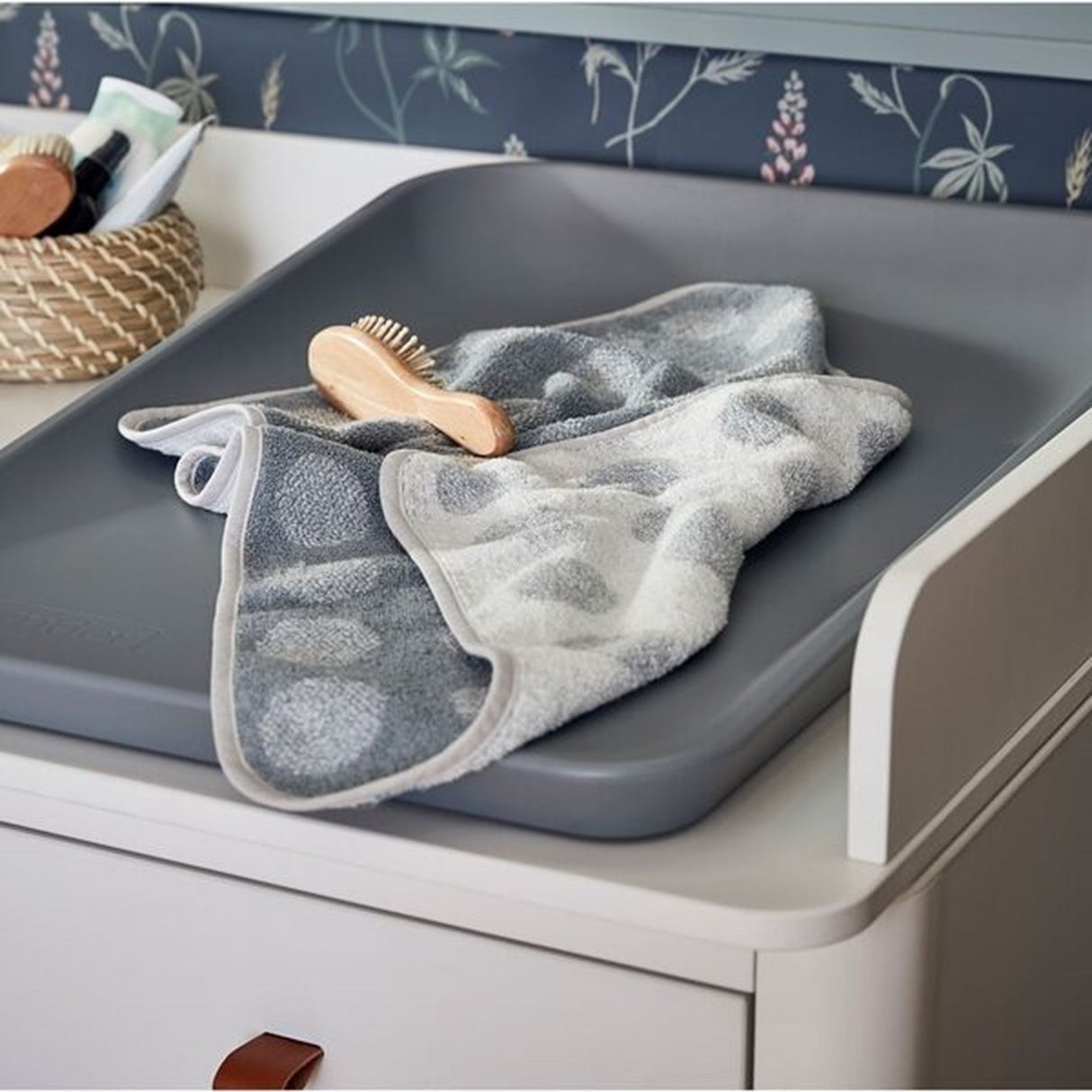 Leander Topper Til Puslepude Cool Grey