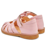 Angulus Hjerte Sandal M. Velcrolukning Rosa/Rosa Glitter 3