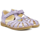 Angulus Hjerte Sandaler Lilac/Confetti Glitter