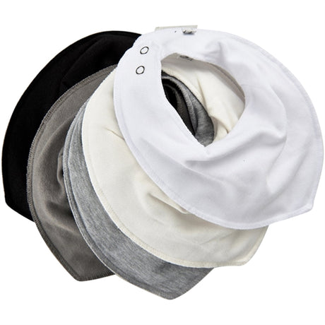 Pippi Bandana Hagesmæk 5-pak White