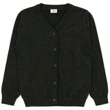 Hust & Claire Mini Dark Grey Melange Carsten Cardigan NOOS