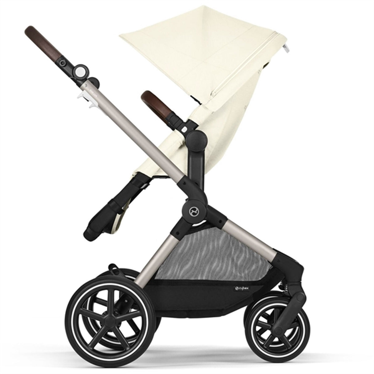 Cybex Eos Lux Seashell Beige 2-i-1 Klapvogn 7