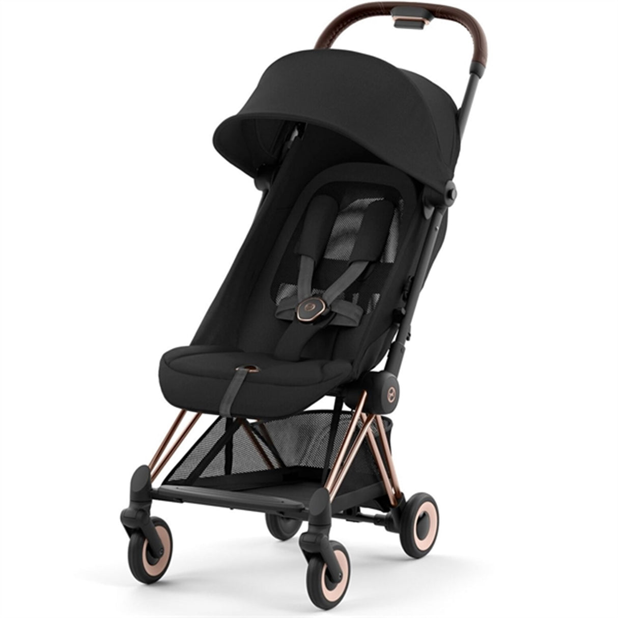 Cybex Coya Klapvogn Rosegold Sepia Black 7