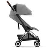 Cybex Coya Klapvogn Chrome Dark Brown Mirage Grey