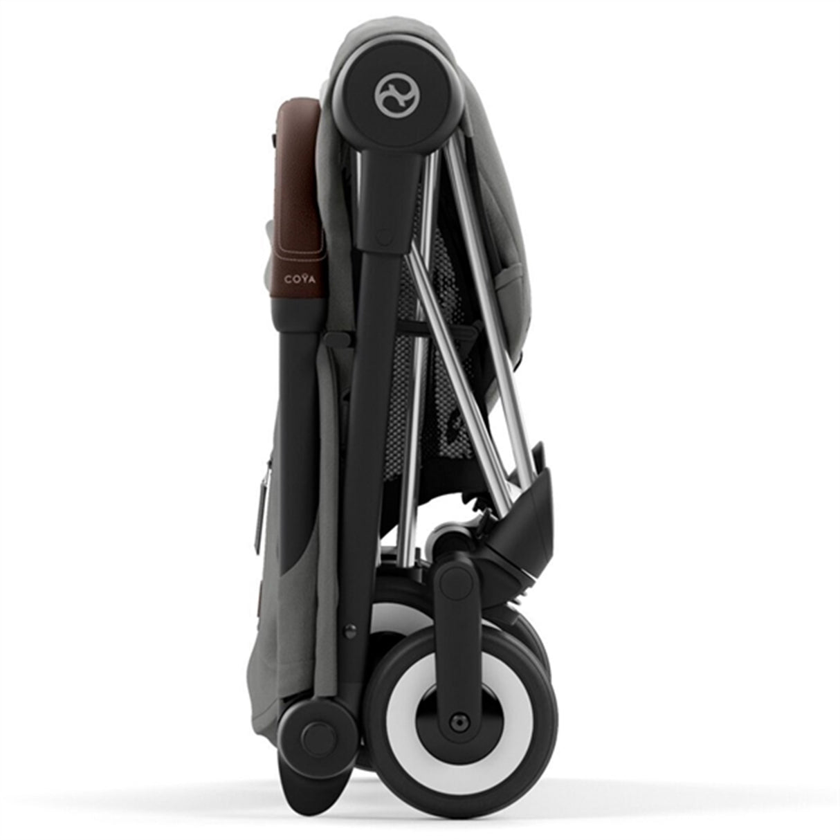 Cybex Coya Klapvogn Chrome Dark Brown Mirage Grey 7