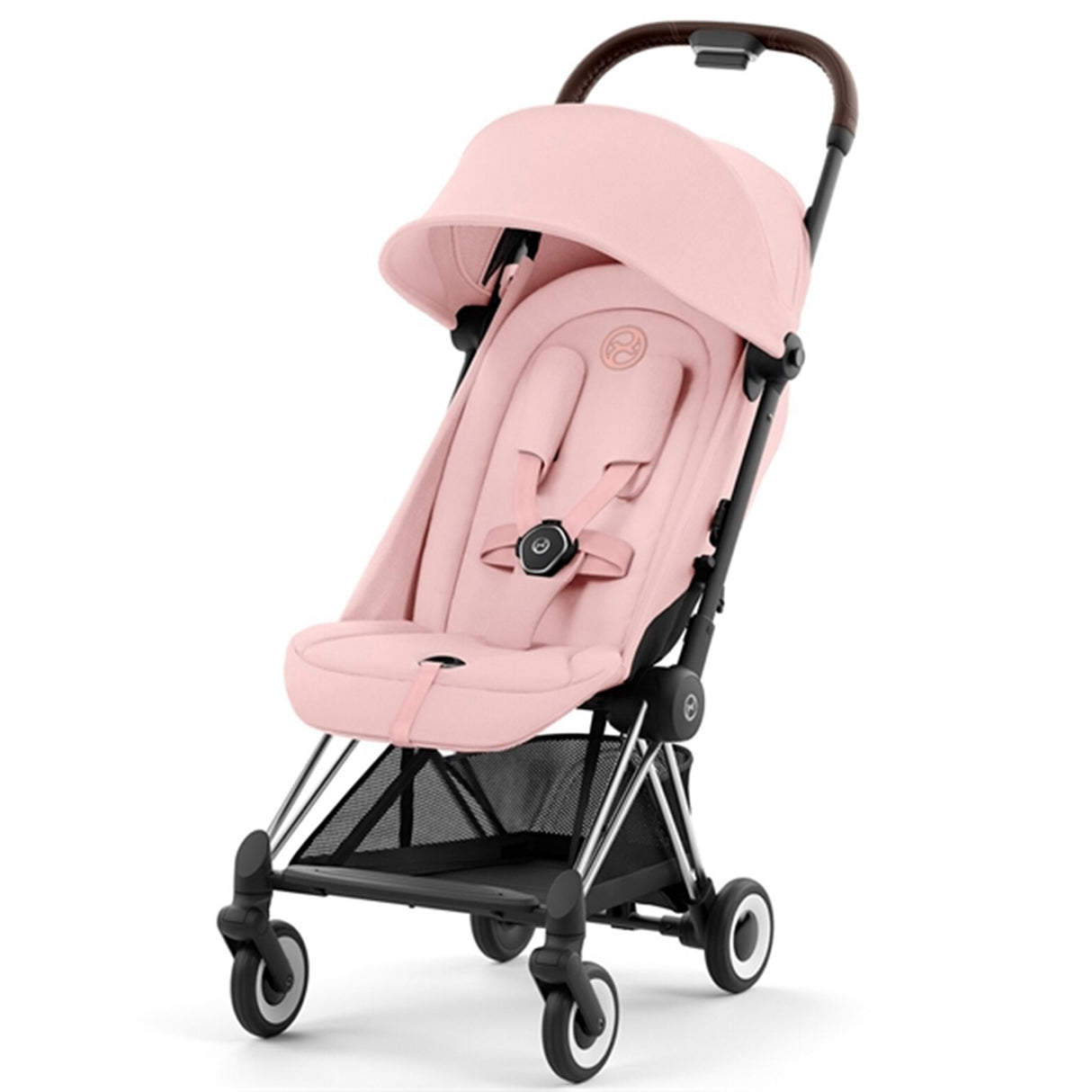 Cybex COYA Klapvogn Chrome Dark Brown Peach Pink