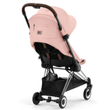 Cybex COYA Klapvogn Chrome Dark Brown Peach Pink 8