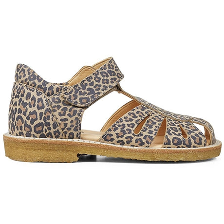 Angulus Sandal M. Velcrolukning Leopard 2