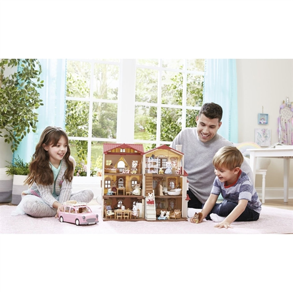 Sylvanian Families® Byhus Med Lys