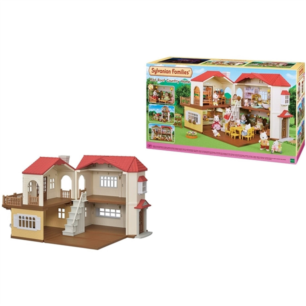 Sylvanian Families® Byhus Med Lys