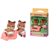 Sylvanian Families® Valnøddeegern-Tvillingerne