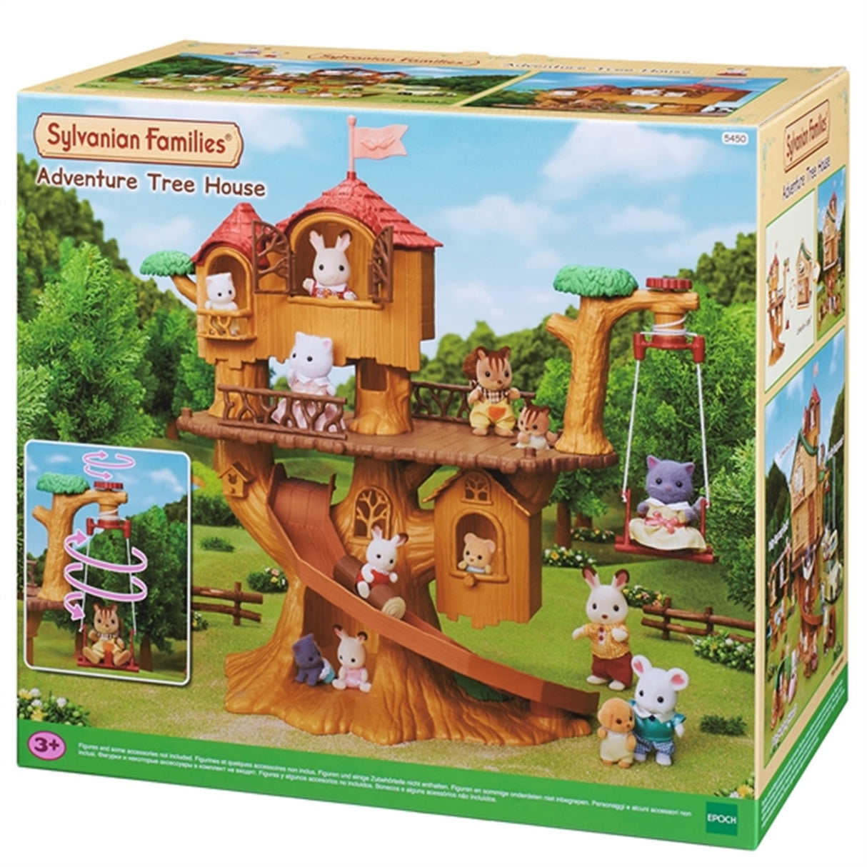 Sylvanian Families® Træhus Fuldt Af Oplevelser