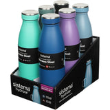Sistema Stainless Steel Drikkedunk 500 ml Minty Teal