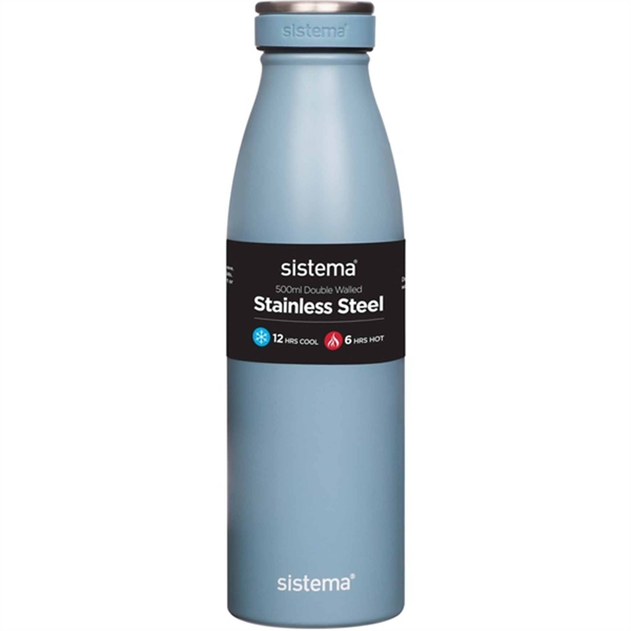 Sistema Stainless Steel Drikkedunk 500 ml Coast Blue
