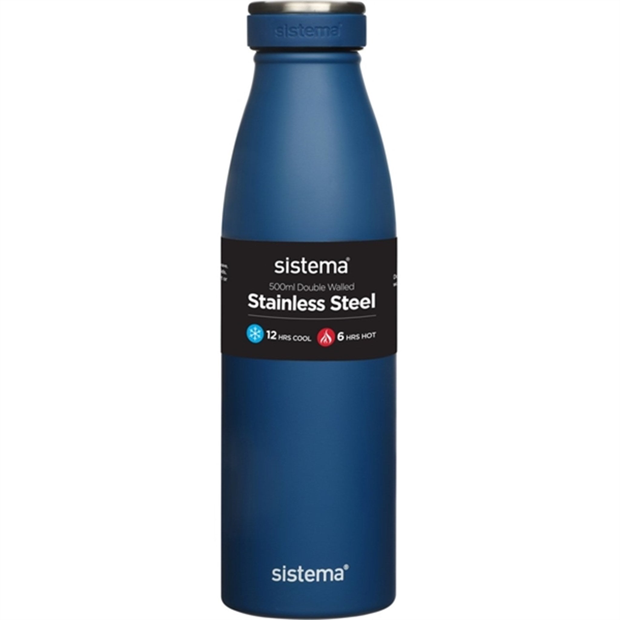 Sistema Stainless Steel Drikkedunk 500 ml Ocean Blue