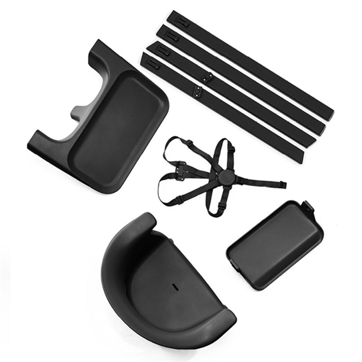 Stokke® Clikk™ Højstol Midnight Black Inkl. Transport Taske