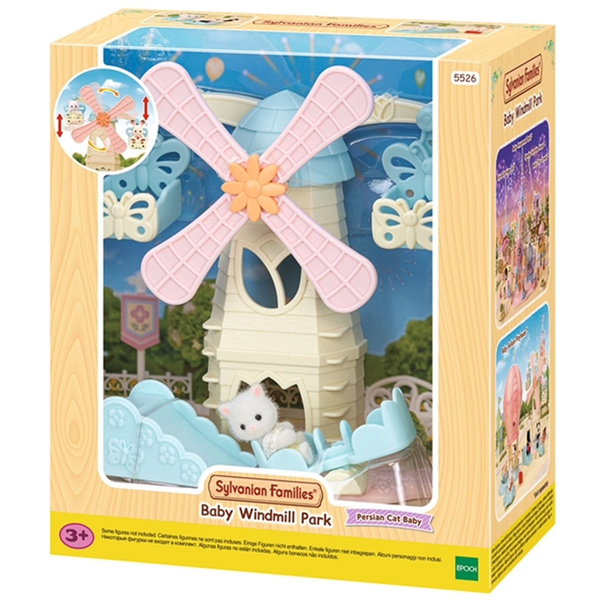 Sylvanian Families® Baby Vindmølle Med Figur