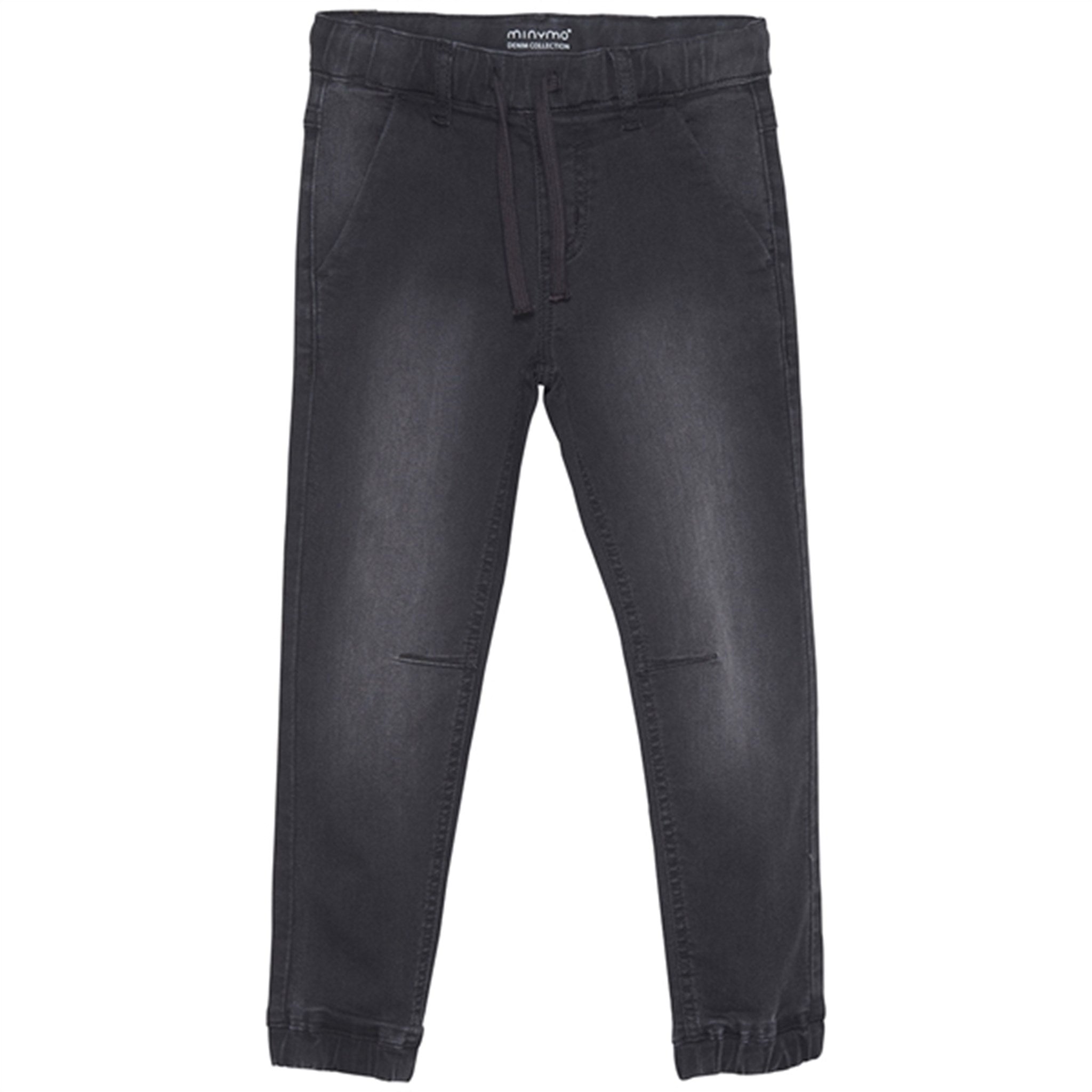 Minymo Grey Black Jeans Stretch Loose Fit NOOS