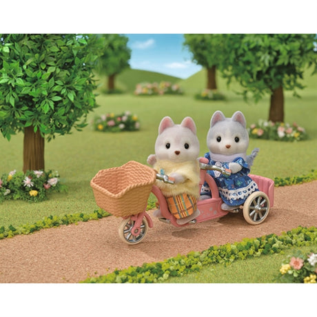 Sylvanian Families® Tandem Cykel Legesæt Med Figurer