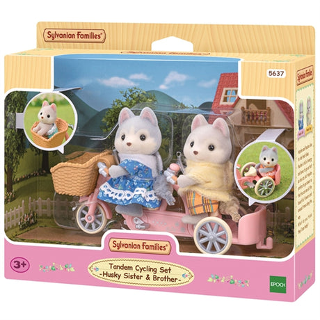 Sylvanian Families® Tandem Cykel Legesæt Med Figurer