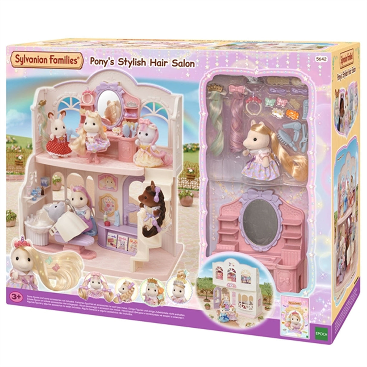 Sylvanian Families® Pony Frisørsalon Med Figur