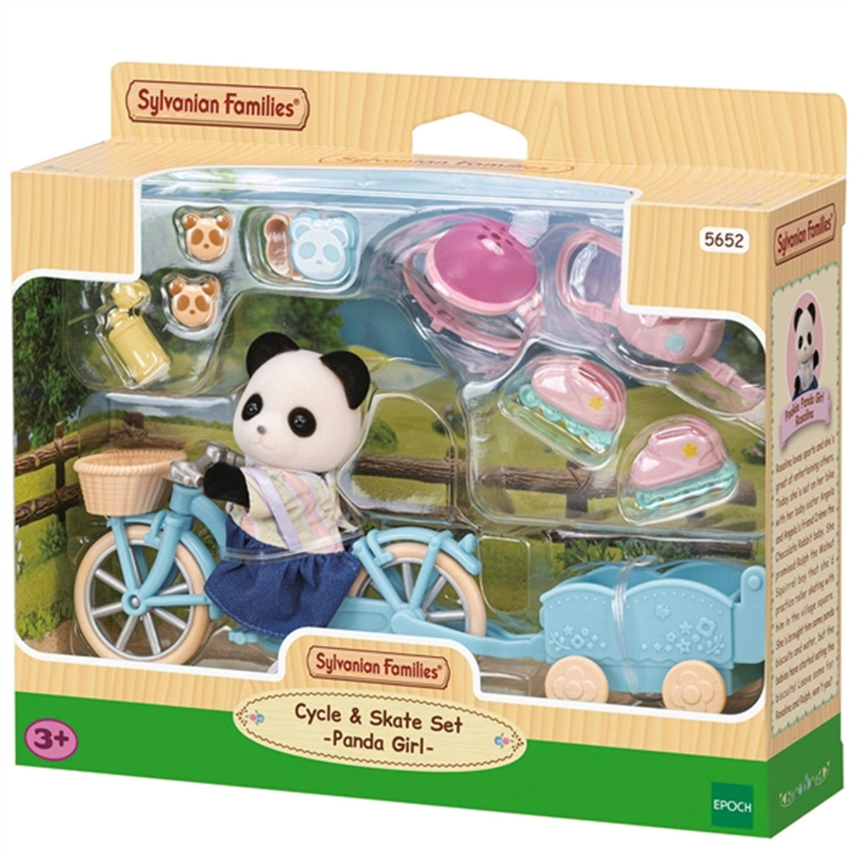 Sylvanian Families® Cykel Og Rulleskøjte Legesæt Med Figur