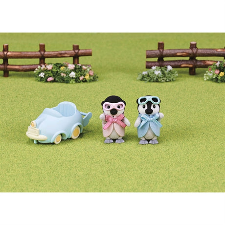 Sylvanian Families® Baby Pingviner Cykel & Legesæt